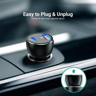 Aukey CC-Y48 Sạc oto Công suất 48W - THÔNG SỐ KỸ THUẬT <ul> <li>Model: CC-Y48</li> <li>Màu sắc: Đen</li> <li>INPUT: 12-24V (cho xe hơi và xe tải)</li> <li>USB-A Output: 5V=3A,9V=2A,12V=1.5A(18W Max)</li> <li>USB-C Output: 5V=3A,9V=3A,12V=2.5A,15V=2A,20V=1.5A(30W Max)</li> <li>USB-A+USB-C: 48W(Max)</li> </ul> Bộ sản phẩm bao gồm: <ul> <li>1 x Bộ sạc ô tô 2 cổng AUKEY CC-Y48 48W</li> <li>1 x Sách hướng dẫn sử dụng</li> </ul>