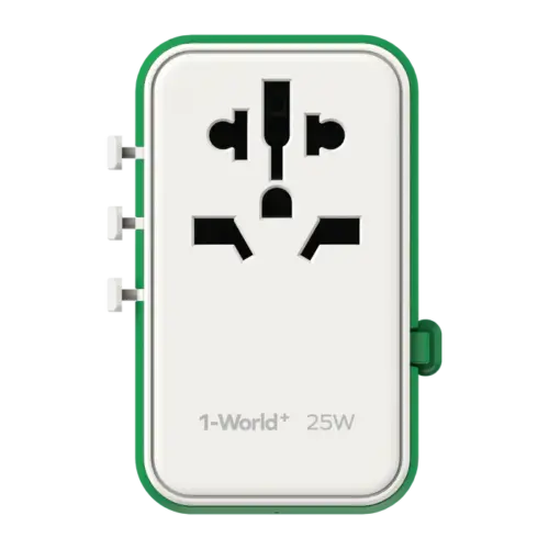 Bộ sạc du lịch MOMAX UA20UK 3 cổng 1-World+ Cáp USB-C tích hợp 25W - Hình ảnh 26