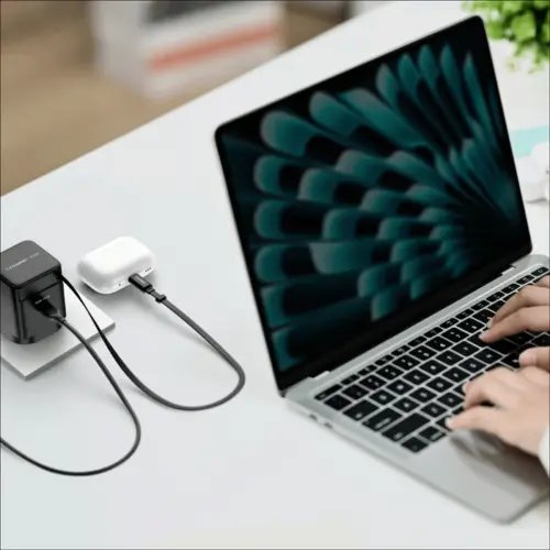 Bộ sạc MOMAX UM76UK GaN 1-Charge+ 1 cổng có cáp USB-C tích hợp 65W - Hình ảnh 11