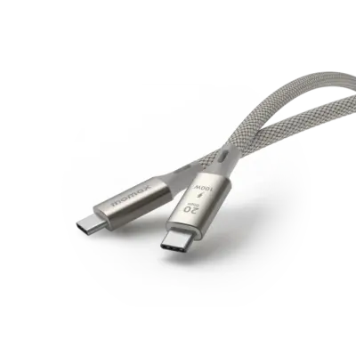 Cáp sạc bện nylon MOMAX DC31 Elite USB-C sang USB-C 100W USB 3.2 Gen 2x2 - Trải nghiệm hiệu suất đỉnh cao với <strong>Cáp sạc bện nylon MOMAX DC31 Elite USB-C sang USB-C 100W USB 3.2 Gen 2x2</strong>. Sợi cáp <strong>MOMAX DC31</strong> này là sự kết hợp hoàn hảo giữa tốc độ truyền dữ liệu siêu tốc 20Gbps (USB 3.2 Gen 2x2) và khả năng sạc nhanh 100W Power Delivery, lý tưởng cho laptop, SSD ngoài và các thiết bị cao cấp. Vỏ cáp bện nylon siêu bền, chống đứt gãy và rối hiệu quả. Thiết kế Elite sang trọng, đáng tin cậy. <strong>MOMAX DC31</strong> là phụ kiện thiết yếu cho những ai cần hiệu suất và độ bền vượt trội trong hệ sinh thái USB-C. Nâng tầm kết nối của bạn ngay hôm nay!