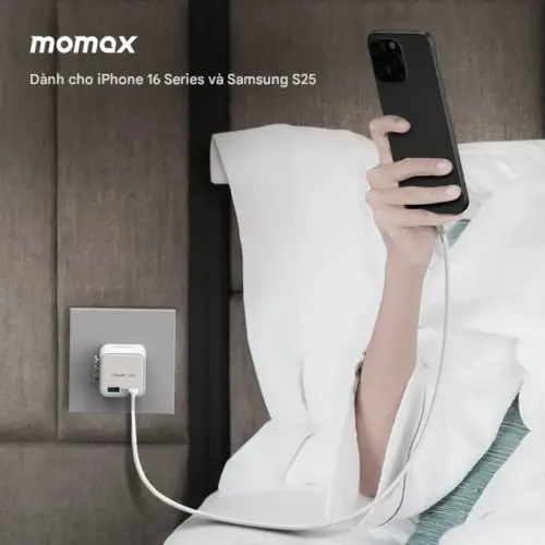 Bộ sạc du lịch MOMAX UA29 GaN 2 cổng USB-A và USB-C 20W 1-World² - Hình ảnh 12