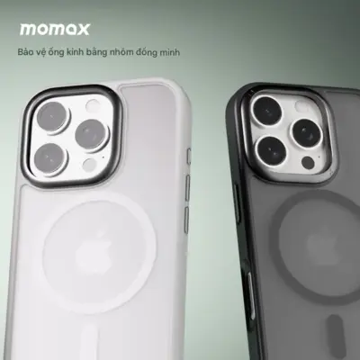 Ốp lưng MOMAX CPAP24 CaseForm Play iPhone 16 có MagSafe - Thể hiện cá tính và bảo vệ iPhone 16 của bạn với <strong>ốp lưng MOMAX CPAP24</strong> CaseForm Play. Thiết kế trẻ trung, năng động kết hợp khả năng tương thích MagSafe liền mạch, cho phép sạc không dây 15W và sử dụng phụ kiện từ tính dễ dàng. <strong>MOMAX CPAP24</strong> cung cấp lớp bảo vệ đáng tin cậy chống trầy xước và va đập nhẹ, trong khi vẫn giữ được form dáng mỏng gọn. Chất liệu bền bỉ, màu sắc tươi tắn. <strong>Ốp lưng MOMAX CPAP24</strong> là sự lựa chọn hoàn hảo cho những ai muốn chiếc iPhone của mình vừa được bảo vệ tốt, vừa nổi bật với phong cách riêng.