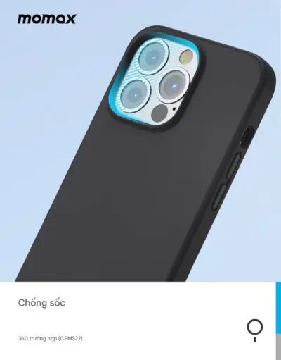 Ốp lưng silicon MOMAX MSAP22 bảo vệ từ tính cho iPhone 14 Series - Mang đến cảm giác cầm nắm mềm mại và khả năng bảo vệ hiệu quả cho iPhone 14 Series với <strong>ốp lưng silicon MOMAX MSAP22</strong> bảo vệ từ tính. Thiết kế ôm sát, chống trượt, chiếc ốp này tích hợp hoàn hảo công nghệ MagSafe. Vòng nam châm mạnh mẽ trên <strong>MOMAX MSAP22</strong> đảm bảo kết nối chắc chắn với sạc không dây 15W và các phụ kiện từ tính khác. Bảo vệ điện thoại khỏi trầy xước và va đập nhẹ hàng ngày. Viền nhô cao thông minh bảo vệ màn hình và cụm camera. <strong>Ốp lưng MOMAX MSAP22</strong> là sự lựa chọn tiện lợi, an toàn và thoải mái, giữ cho iPhone 14 của bạn luôn đẹp và hoạt động trơn tru.