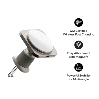Bộ sạc không dây từ tính MOMAX CM32L Q2.Mag Qi2 gắn trên ô tô 15W - Giữ cho điện thoại luôn đầy pin và ở đúng tầm mắt khi lái xe với <strong>bộ sạc không dây từ tính MOMAX CM32L</strong> Q2.Mag Qi2 gắn trên ô tô. Tận hưởng tốc độ sạc không dây 15W nhanh chóng nhờ chuẩn Qi2 mới nhất, cùng công nghệ từ tính mạnh mẽ giữ chặt điện thoại (tương thích MagSafe/Qi2) ngay cả trên những đoạn đường gập ghềnh. <strong>MOMAX CM32L</strong> không chỉ là bộ sạc mà còn là giá đỡ tiện lợi, giúp bạn dễ dàng theo dõi bản đồ hoặc nhận cuộc gọi rảnh tay. Thiết kế bền bỉ, dễ lắp đặt và tích hợp các tính năng bảo vệ an toàn. <strong>Bộ sạc ô tô MOMAX CM32L</strong> là phụ kiện hoàn hảo cho mọi chuyến đi.