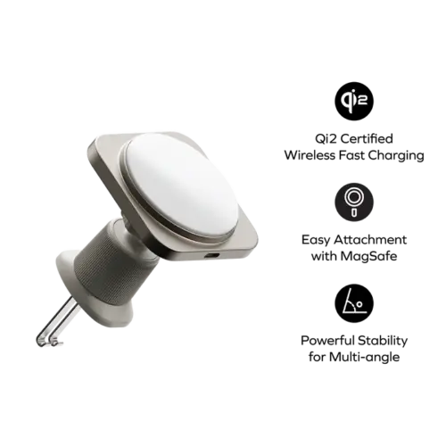 Bộ sạc không dây từ tính MOMAX CM32L Q2.Mag Qi2 gắn trên ô tô 15W - Hình ảnh 8