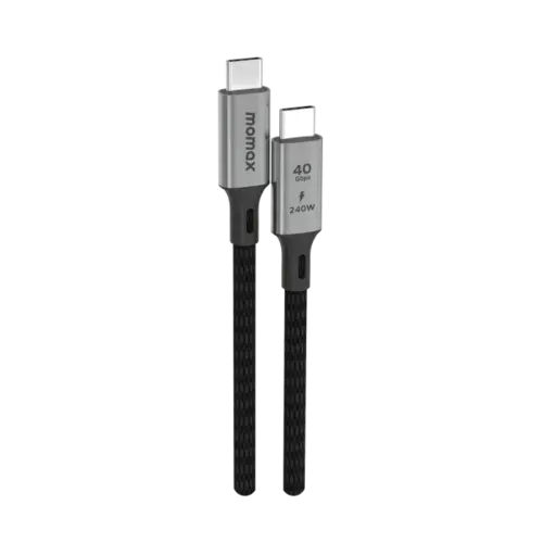 Cáp sạc bện nylon MOMAX DC39D Elite USB 4.0 USB-C sang USB-C 240W 1m - Hình ảnh 4