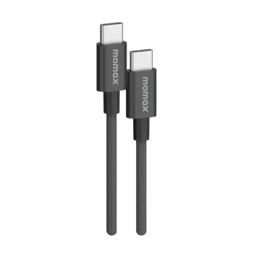 Cáp sạc bện nylon MOMAX DC29 Elite USB-C sang USB-C 60W 0,5m - Hình ảnh 2