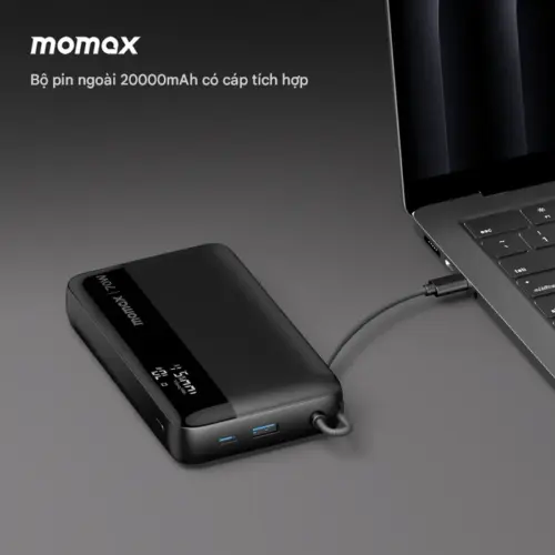 Pin dự phòng MOMAX IP151D Power Ultra+ 70W 20000mAh - Hình ảnh 3