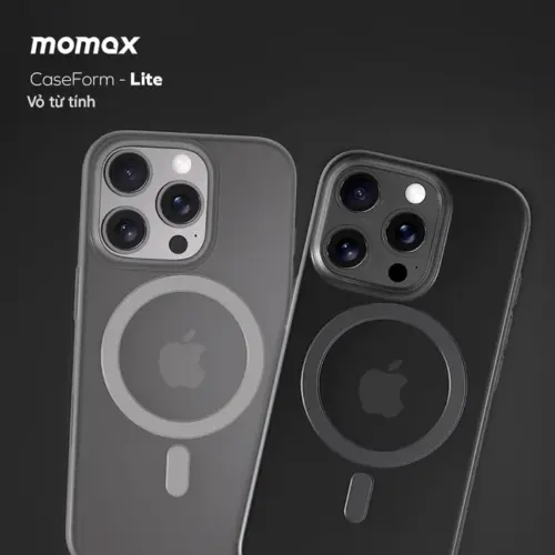 Ốp lưng MOMAX MTAP24 CaseForm Lite iPhone 16 siêu mỏng có MagSafe - Hình ảnh 3