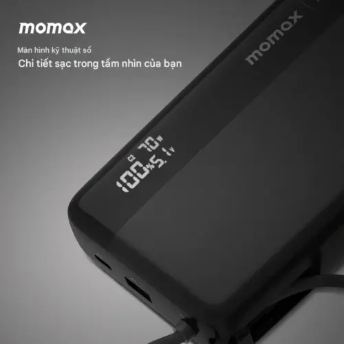 Pin dự phòng MOMAX IP151D Power Ultra+ 70W 20000mAh - Hình ảnh 2