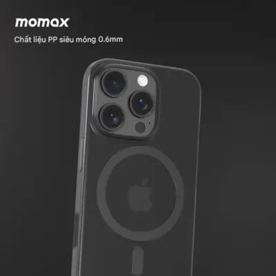 Ốp lưng MOMAX MTAP24 CaseForm Lite iPhone 16 siêu mỏng có MagSafe - Bảo vệ hoàn hảo cho chiếc iPhone 16 của bạn mà vẫn giữ được nét tinh tế với <strong>ốp lưng MOMAX MTAP24</strong> CaseForm Lite. Nổi bật với thiết kế siêu mỏng, chiếc ốp này mang đến khả năng bảo vệ cần thiết mà không làm dày hay nặng máy. Tích hợp công nghệ MagSafe, <strong>MOMAX MTAP24</strong> đảm bảo kết nối chắc chắn với các phụ kiện sạc và giá đỡ MagSafe. Chất liệu cao cấp chống trầy xước và bám vân tay. Lựa chọn <strong>ốp lưng MOMAX MTAP24</strong> để bảo vệ iPhone 16 một cách thanh thoát và tiện lợi, duy trì vẻ đẹp nguyên bản của thiết bị.
