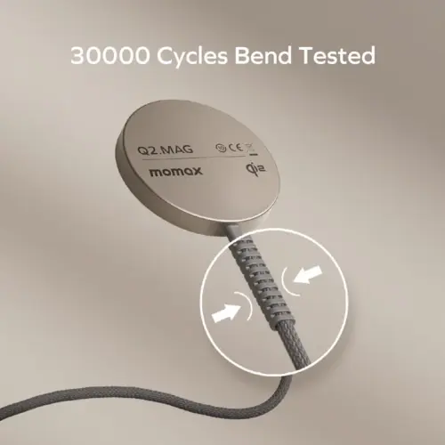 Bộ sạc không dây từ tính MOMAX UD32L Qi2 di động Q2.Mag 15W - Hình ảnh 6