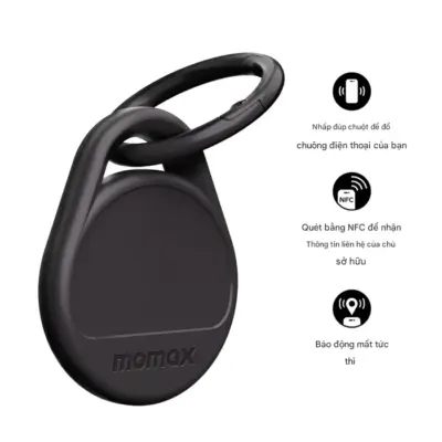 Thiết Bị Định Vị MOMAX BR11 Pinpop Duo - Không còn lo lắng về việc thất lạc chìa khóa, ví tiền hay túi xách nữa! <strong>Thiết Bị Định Vị MOMAX BR11</strong> Pinpop Duo mang đến giải pháp tìm đồ hiệu quả và tiện lợi. Với bộ đôi thiết bị nhỏ gọn, bạn có thể gắn <strong>MOMAX BR11</strong> vào những vật dụng quan trọng và theo dõi vị trí của chúng một cách dễ dàng qua ứng dụng trên điện thoại. Tính năng phát âm thanh giúp tìm kiếm nhanh chóng khi ở gần, còn khả năng định vị dựa trên mạng lưới giúp tìm đồ khi ở xa. Nhỏ nhắn, dễ sử dụng và đáng tin cậy, <strong>bộ 2 thiết bị định vị MOMAX BR11</strong> là người bạn đồng hành lý tưởng, mang lại sự an tâm gấp đôi cho cuộc sống bận rộn của bạn.