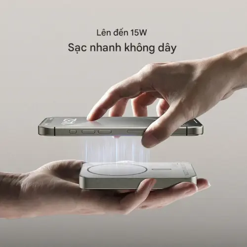 Pin dự phòng không dây từ tính MOMAX IP117 Q.Mag X1 10000mAh - Gen 2