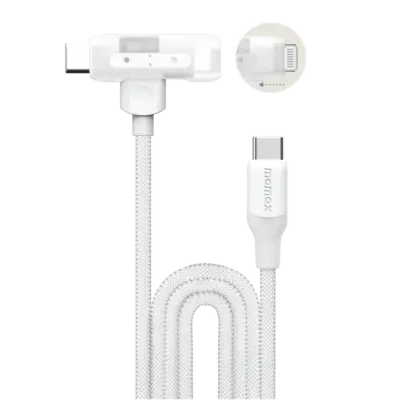 Cáp sạc bện nylon MOMAX DL56 1-Link Flow Duo USB-C sang USB-C & Lightning 60W 1,5m - Giải pháp sạc "2 trong 1" đột phá: <strong>Cáp sạc bện nylon MOMAX DL56 1-Link Flow Duo USB-C sang USB-C & Lightning 60W 1,5m</strong>. Tích hợp cả đầu cắm USB-C và Lightning (chuẩn MFI) ở một đầu, sợi cáp <strong>MOMAX DL56</strong> này cho phép bạn sạc nhanh 60W cho hầu hết smartphone, tablet (iPhone, Android) và cả laptop nhỏ, chỉ với một phụ kiện duy nhất. Chất liệu bện nylon 1,5m bền bỉ, chống rối, mang lại vẻ ngoài sang trọng. <strong>MOMAX DL56</strong> mang đến sự tiện lợi, hiệu suất và độ bền. Đơn giản hóa cuộc sống số của bạn với <strong>MOMAX DL56</strong>!