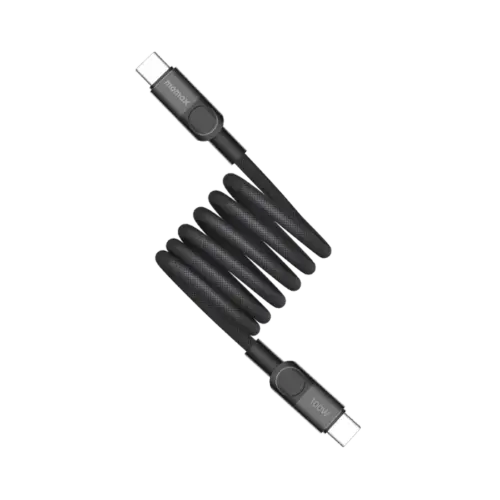 Cáp từ tính MOMAX DC52 Mag.Link USB-C sang USB-C 100W 1m