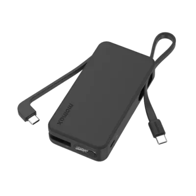 Pin dự phòng MOMAX IP138 Power Vital+ 10000mAh kèm 2 cáp USB-C tích hợp