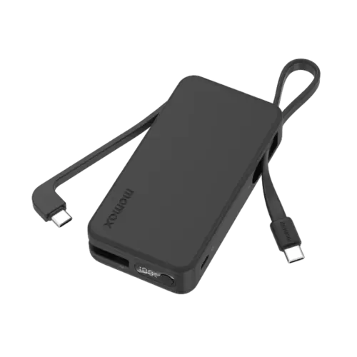 Pin dự phòng MOMAX IP138 Power Vital+ 10000mAh kèm 2 cáp USB-C tích hợp
