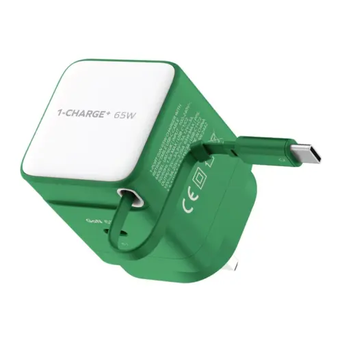 Bộ sạc MOMAX UM76UK GaN 1-Charge+ 1 cổng có cáp USB-C tích hợp 65W - Hình ảnh 7