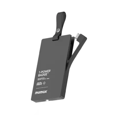Pin dự phòng MOMAX BR16D 1-Power Badge+ có chức năng Find My Locator - Không chỉ là pin dự phòng, <strong>MOMAX BR16D 1-Power Badge+</strong> là người bạn đồng hành thông minh với khả năng sạc không dây từ tính MagSafe và tích hợp chức năng Find My Locator đột phá. Dung lượng 5000mAh đủ dùng cho những lúc cần thiết. Nhờ Find My, bạn dễ dàng định vị pin nếu lỡ thất lạc, mang lại sự an tâm tuyệt đối. Thiết kế nhỏ gọn, tiện lợi, <strong>MOMAX BR16D 1-Power Badge+</strong> mang đến sự kết hợp hoàn hảo giữa năng lượng và khả năng định vị. Đừng lo mất pin, hãy tận hưởng sự tiện lợi và yên tâm!