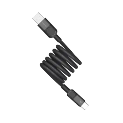 Cáp từ tính MOMAX DA57D Mag.Link USB-A sang USB-C 66W 1m