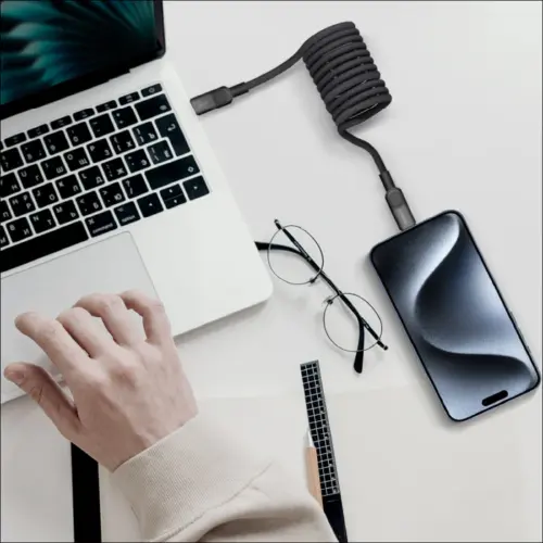 Cáp từ tính MOMAX DC61 Mag.Link USB-C sang USB-C 60W 2m - Hình ảnh 7