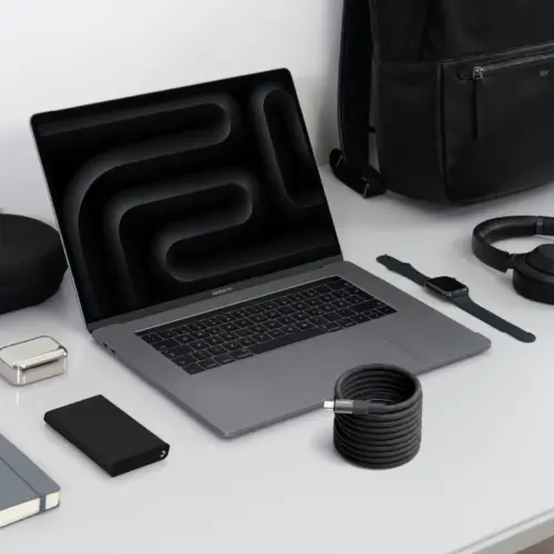 Cáp từ tính MOMAX DC62D Mag.Link USB-C sang USB-C 100W 2m - Hình ảnh 6