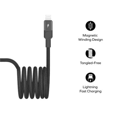 Cáp sạc MOMAX DL5 Cáp USB-C từ tính Mag.Link sang Lightning 60W dài tới 2m - Trải nghiệm sạc iPhone/iPad tiện lợi và an toàn hơn bao giờ hết với <strong>Cáp sạc MOMAX DL5 Mag.Link Magnetic USB-C sang Lightning 60W 2m</strong>. Công nghệ từ tính Mag.Link độc đáo giúp kết nối/ngắt kết nối tức thì, bảo vệ cổng Lightning quý giá của bạn. Sợi cáp <strong>MOMAX DL5</strong> hỗ trợ sạc nhanh Power Delivery 60W (cho thiết bị Apple tương thích PD). Chiều dài 2m ấn tượng mang lại sự linh hoạt vượt trội. Bền bỉ, đáng tin cậy và được chứng nhận MFi (Made for iPhone/iPad). <strong>MOMAX DL5</strong> là phụ kiện hoàn hảo cho người dùng Apple hiện đại.