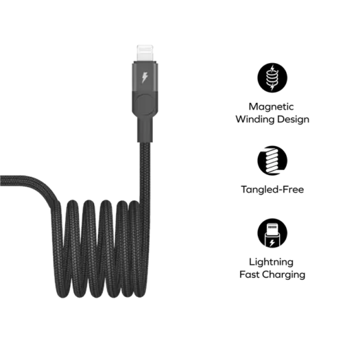 Cáp sạc MOMAX DL5 Cáp USB-C từ tính Mag.Link sang Lightning 60W dài tới 2m - Hình ảnh 6