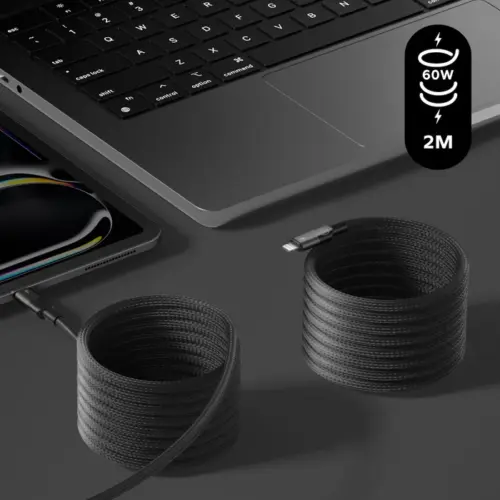 Cáp sạc MOMAX DL5 Cáp USB-C từ tính Mag.Link sang Lightning 60W dài tới 2m - Hình ảnh 4