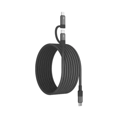 Cáp sạc MOMAX DL58 Mag.Link Duo Magnetic USB-C sang USB-C & Lightning 60W dài tới 2m - Đơn giản hóa cuộc sống số của bạn với <strong>Cáp sạc MOMAX DL58 Mag.Link Duo Magnetic USB-C sang USB-C & Lightning 60W dài tới 2m</strong>, giải pháp sạc đôi vạn năng. Công nghệ từ tính Mag.Link độc đáo mang đến kết nối tức thì, bảo vệ cổng sạc. Cáp <strong>MOMAX DL58</strong> hỗ trợ sạc nhanh 60W Power Delivery, lý tưởng cho laptop, tablet và smartphone. Đặc biệt, với hai đầu ra USB-C và Lightning (thường MFi), bạn có thể sạc hầu hết mọi thiết bị chỉ với một sợi cáp. Chiều dài 2m tiện lợi, vỏ bện nylon siêu bền. <strong>MOMAX DL58</strong> là phụ kiện hoàn hảo cho người dùng đa thiết bị.