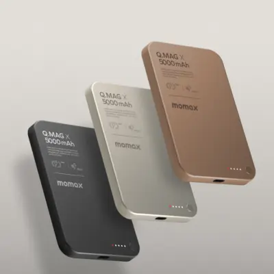 Pin Dự Phòng Không Dây Từ Tính MOMAX IP116 Q.Mag X 5000mAh - Gen 2 - Nâng tầm trải nghiệm sạc di động của bạn với <strong>Pin dự phòng không dây từ tính MOMAX IP116 Q.Mag X 5000mAh - Gen 2</strong>. Đây là giải pháp sạc tối ưu, kết hợp công nghệ sạc không dây MagSafe mạnh mẽ với khả năng gắn kết từ tính chắc chắn. Với dung lượng 5000mAh, <strong>MOMAX IP116 Q.Mag X 5000mAh</strong> đủ sức cung cấp năng lượng bổ sung cho thiết bị của bạn suốt cả ngày. Thiết kế siêu mỏng, nhẹ nhàng, cùng chất liệu cao cấp mang đến cảm giác cầm nắm thoải mái và dễ dàng mang theo. Sản phẩm tương thích hoàn hảo với các dòng iPhone hỗ trợ MagSafe và nhiều thiết bị sạc không dây khác.