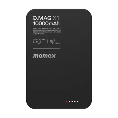 Pin dự phòng không dây từ tính MOMAX IP117 Q.Mag X1 10000mAh - Gen 2