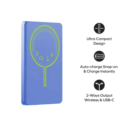 Pin dự phòng không dây từ tính MOMAX IP135 Power Pass 5000mAh - Luôn giữ năng lượng cho thiết bị của bạn với <strong>Pin dự phòng không dây từ tính MOMAX IP135 Power Pass 5000mAh</strong>. Thiết kế siêu nhỏ gọn cùng công nghệ từ tính giúp pin "hít" chặt vào iPhone (hỗ trợ MagSafe) mang lại trải nghiệm sạc không dây liền mạch, không vướng víu. Dung lượng 5000mAh là nguồn năng lượng bổ sung hoàn hảo cho ngày dài, đủ sức "cứu cánh" khi cần thiết. Công nghệ Power Pass đảm bảo hiệu quả sạc. <strong>MOMAX IP135 Power Pass 5000mAh</strong> là phụ kiện cần thiết cho cuộc sống di động tiện lợi, giúp bạn luôn kết nối năng lượng một cách nhanh chóng và phong cách.