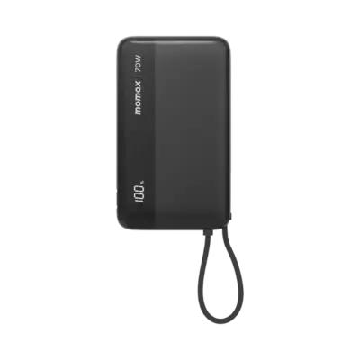 Pin dự phòng MOMAX IP151D Power Ultra+ 70W 20000mAh - Đừng để giới hạn năng lượng cản bước bạn! <strong>Pin dự phòng MOMAX IP151D Power Ultra+ 70W 20000mAh</strong> mang đến nguồn năng lượng khổng lồ 20000mAh và sức mạnh sạc nhanh lên tới 70W. Dễ dàng sạc đồng thời laptop, máy tính bảng, điện thoại... mọi lúc mọi nơi. Thiết kế gọn gàng, bền bỉ, là trạm sạc di động lý tưởng cho công việc và du lịch. <strong>MOMAX IP151D Power Ultra+</strong> giải phóng bạn khỏi ổ cắm, cho phép bạn làm việc và giải trí không giới hạn. Sở hữu ngay để trải nghiệm sự tự do năng lượng đỉnh cao!