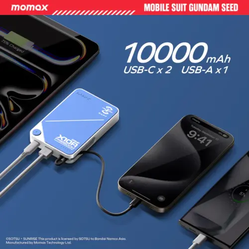Pin dự phòng MOMAX IP152GD Power X Power Bank 10000mAh có cáp USB-C tích hợp - Phiên bản giới hạn - Hình ảnh 5