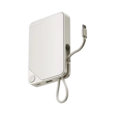 Pin dự phòng MOMAX IP152 Power X 10000mAh có cáp USB-C tích hợp - Đừng để nỗi lo hết pin cản bước bạn! <strong>Pin dự phòng MOMAX IP152 Power X 10000mAh có cáp USB-C tích hợp</strong> mang đến nguồn năng lượng 10000mAh đáng tin cậy, đủ sức sạc đầy nhiều lần cho điện thoại và thiết bị. Tính năng đột phá là cáp USB-C tích hợp sẵn ngay trên thân pin – "cứu cánh" bạn trong mọi tình huống quên cáp. Nhỏ gọn, mạnh mẽ, và cực kỳ tiện lợi với khả năng sạc nhanh đa cổng, <strong>Pin dự phòng MOMAX IP152 Power X 10000mAh có cáp USB-C tích hợp</strong> là người bạn đồng hành không thể thiếu cho cuộc sống không ngừng nghỉ. Tận hưởng sự tự do năng lượng với <strong>Pin dự phòng MOMAX IP152 Power X 10000mAh có cáp USB-C tích hợp</strong>!