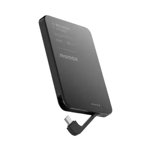 Pin dự phòng MOMAX IP157 1-Power F.Pass⁺ Bộ pin từ tính 5000mAh có cáp tích hợp - Hình ảnh 8