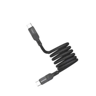 Cáp từ tính MOMAX DC35 Mag.Link USB-C sang USB-C 100W 1m