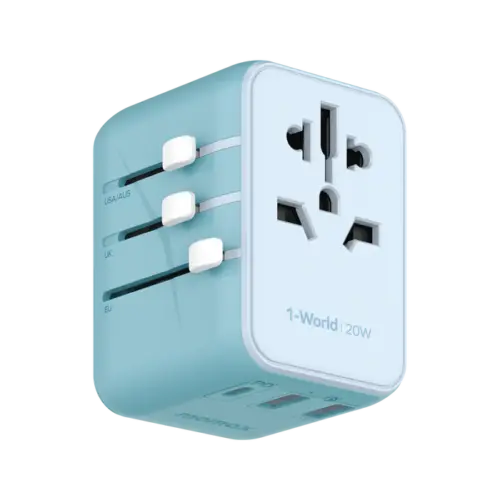 Bộ sạc du lịch MOMAX UA11UK 3 cổng 1-World 20W - Hình ảnh 9