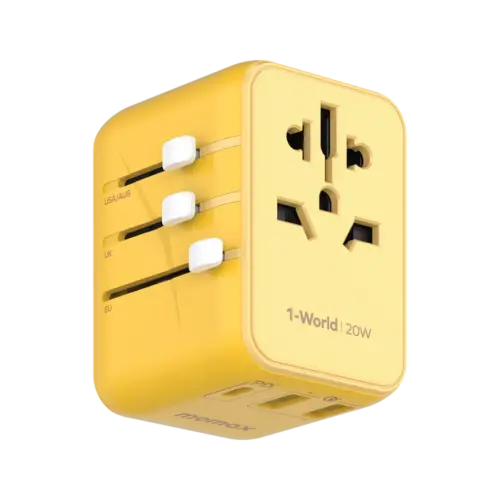 Bộ sạc du lịch MOMAX UA11UK 3 cổng 1-World 20W - Hình ảnh 10