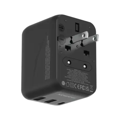 Bộ sạc du lịch MOMAX UA11UK 3 cổng 1-World 20W