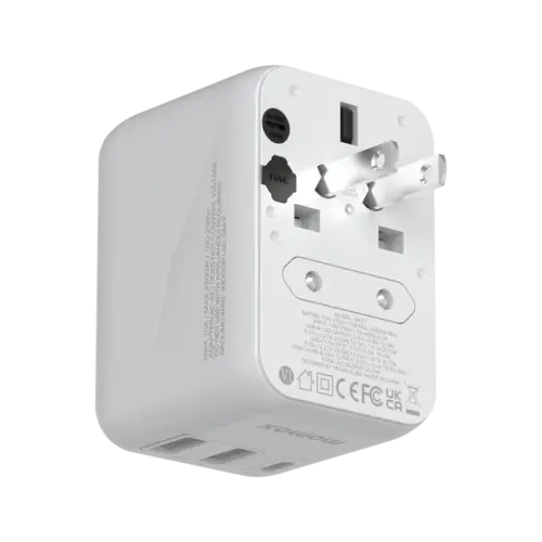 Bộ sạc du lịch MOMAX UA11UK 3 cổng 1-World 20W - Hình ảnh 6