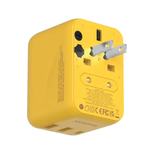 Bộ sạc du lịch MOMAX UA11UK 3 cổng 1-World 20W - Hình ảnh 11