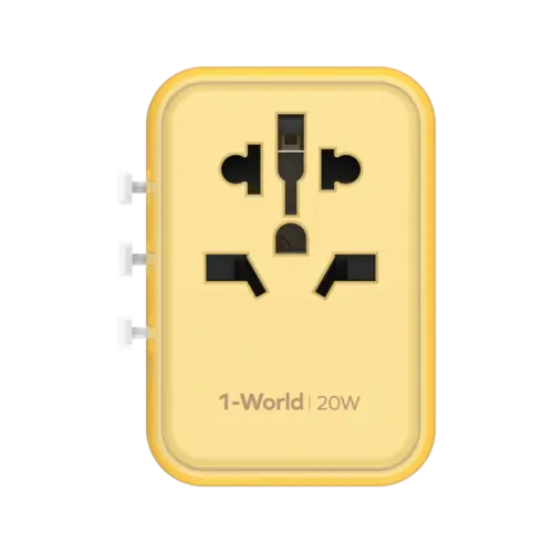 Bộ sạc du lịch MOMAX UA11UK 3 cổng 1-World 20W - Hình ảnh 13