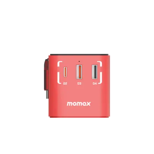 Bộ sạc du lịch đa năng MOMAX UA18 GaN 3 cổng 1-World+ có cáp USB-C tích hợp 70W - Phiên bản giới hạn - Hình ảnh 23
