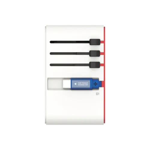 Bộ sạc du lịch đa năng MOMAX UA18 GaN 3 cổng 1-World+ có cáp USB-C tích hợp 70W - Phiên bản giới hạn - Hình ảnh 4