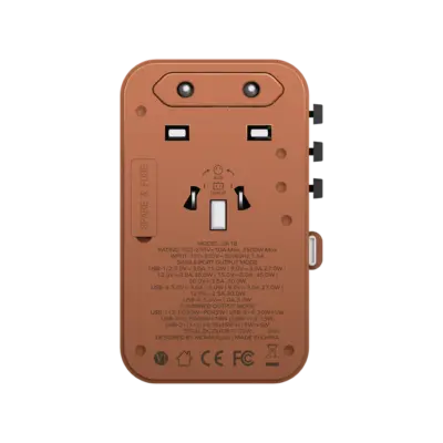 Bộ sạc du lịch MOMAX UA18UK GaN 3 cổng 1-World+ có cáp USB-C tích hợp 70W - Giải phóng bạn khỏi mọi lo lắng về sạc khi du lịch quốc tế với <strong>Bộ sạc du lịch đa năng MOMAX UA18UK GaN 3 cổng 1-World+ có cáp USB-C tích hợp 70W tương thích hơn 200 quốc gia</strong>. Tương thích hơn 200 quốc gia với các chân cắm tích hợp, bộ sạc <strong>MOMAX UA18UK</strong> mang đến tổng công suất sạc lên tới 70W mạnh mẽ nhờ công nghệ GaN. Với 3 cổng sạc (2 USB-C PD & 1 USB-A QC) và đặc biệt là cáp USB-C tích hợp sẵn, bạn có thể nạp năng lượng cho mọi thiết bị cùng lúc mà không cần mang theo dây rời. <strong>MOMAX UA18UK</strong> là giải pháp năng lượng "tất cả trong một", đáng tin cậy cho mọi chuyến đi, giữ thiết bị của bạn luôn sẵn sàng hoạt động ở bất kỳ đâu trên thế giới.