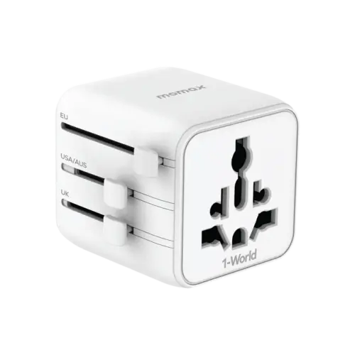 Bộ sạc du lịch MOMAX UA19 đa năng 1-World có AC kép - Hình ảnh 10