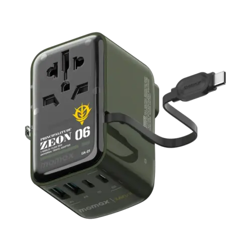 Bộ sạc du lịch MOMAX UA21UKG 4 cổng 1-World+ Flow có cáp USB-C tích hợp 35W - Phiên bản giới hạn - Hình ảnh 17